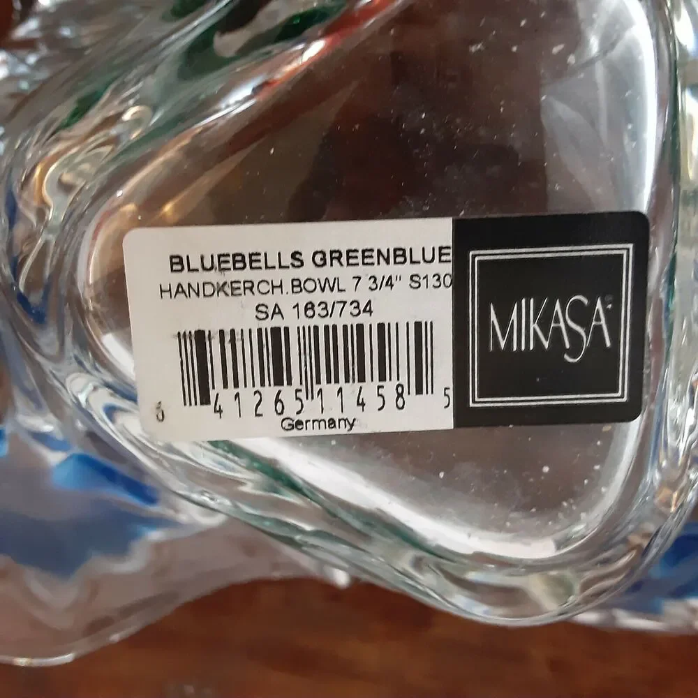 Mikasa bluebells green